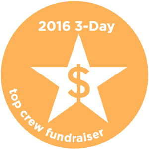 Top Crew Fundraiser Legacy Pin