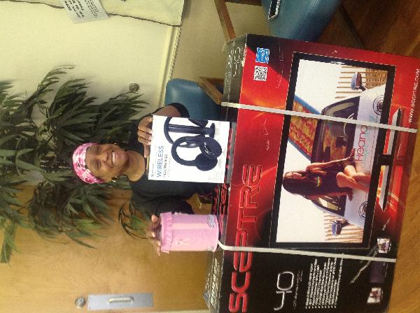 40" Flat Screen TV Raffle