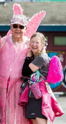 with "Angel Bob"