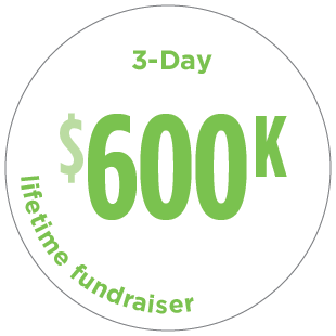 $600K Lifetime legacy pin