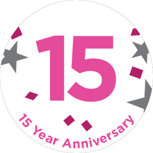 15-Year Anniversary legacy pin