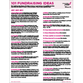 101 Fundraising Ideas