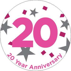 20-Year Anniversary legacy pin