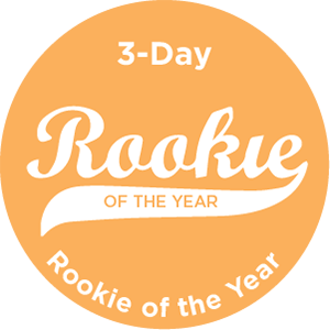Rookie of the Year legacy pin