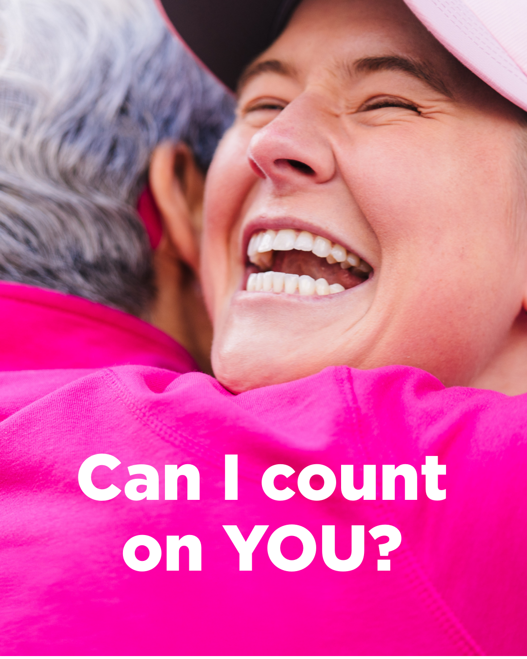 Can I count on you?
