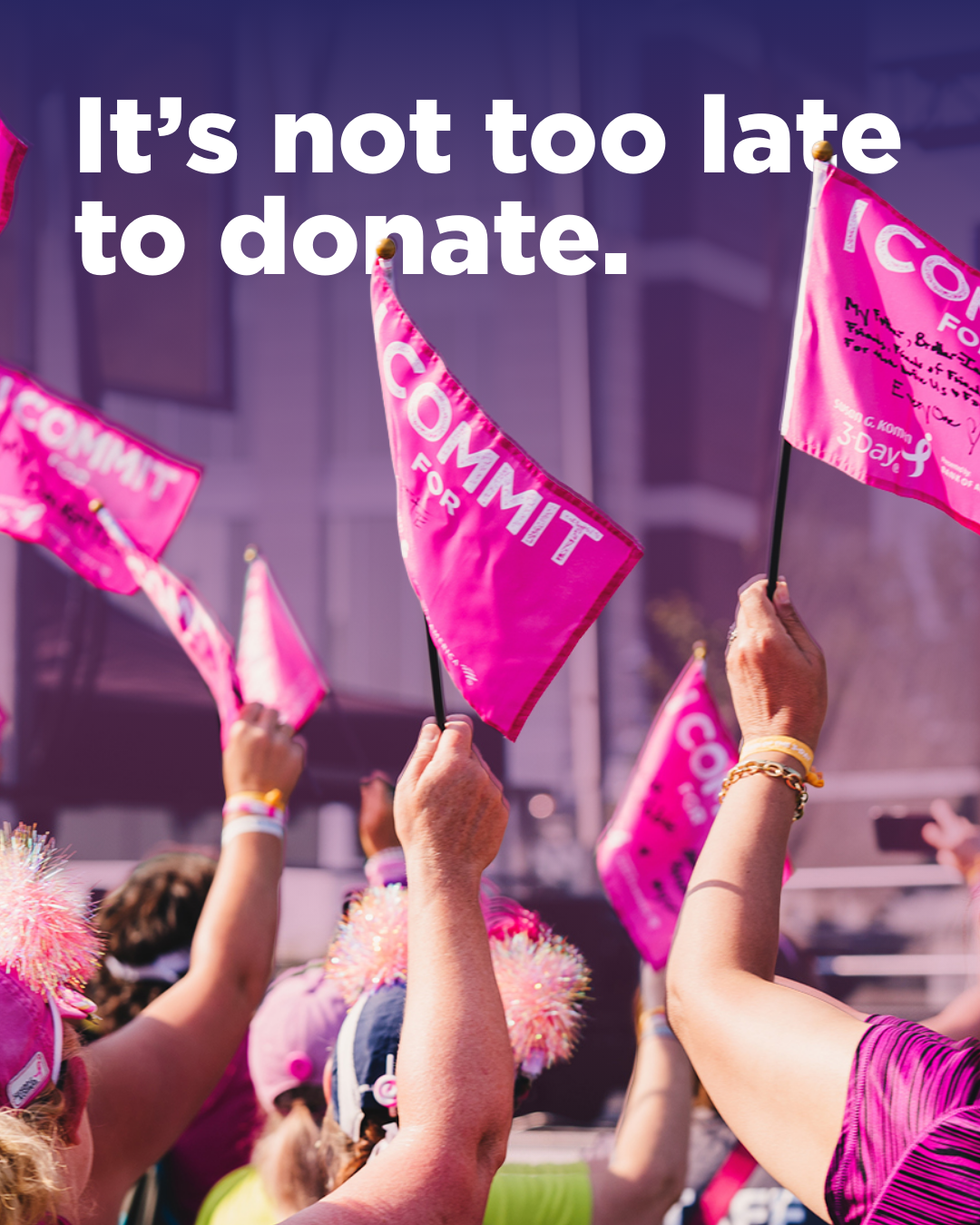 It's not too late to donate