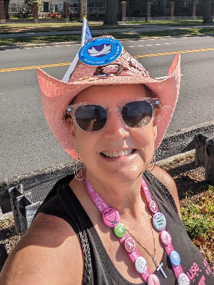 Keep walking until a cure is found