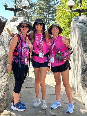 Becca, Carla & myself during the Denver SGK 3-Day in 2024.