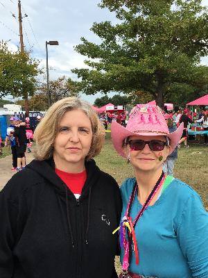 My sister and me at my first 3Day event in 2015