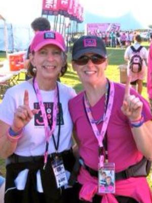 Mom and I at our first 3-Day in 2009