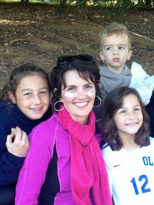 With my girls (and a slightly disgruntled Patrick) at the 2012 3-Day