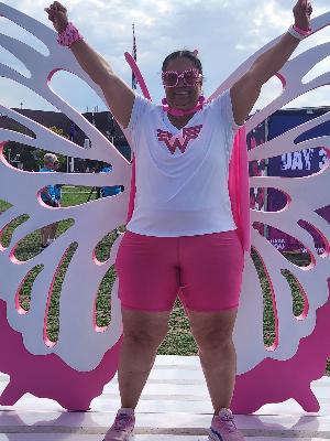 I vow to walk in honor of my MoM, Josephine, until we find a cure!!!