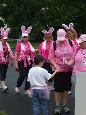 2011 Silent Cheering station in memory of Nana AKA Mama Tutu
