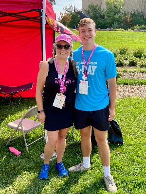 Sam and me at the 2025 Denver 3-Day