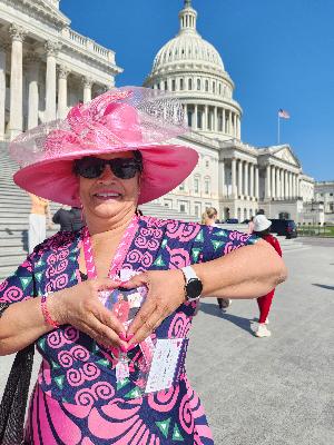 Lobbying on Capitol Hill for Breast Cancer Initiatives & Funding