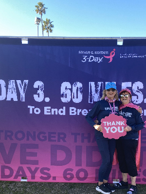 Penny & Me in 2024 representing Pink Tahoe Ladies