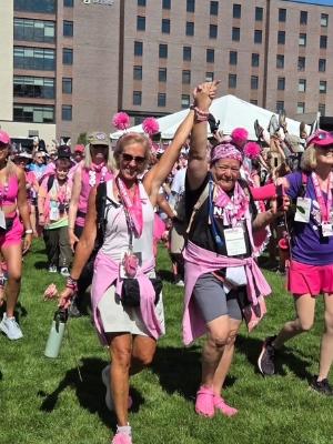 Kristin & I Leading the Survivors Into Closing in Denver 2025