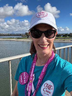 Here I am on the third day at the 2025 3-day walk.