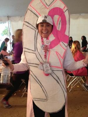 Pink Soles in Motion Costume!